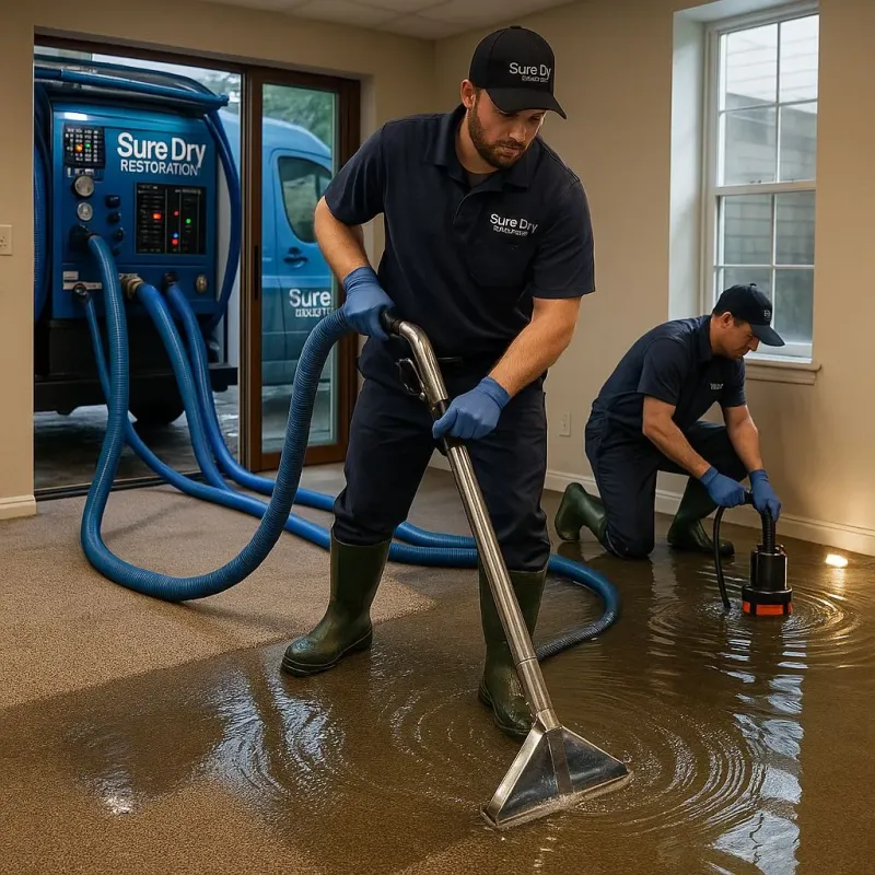 Water Extraction and Removal process in Youngsville, LA